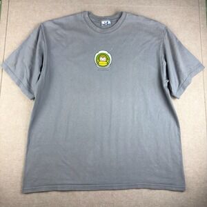 Vintage Tee Jays Space Monkey Gray‎ T-Shirt Men's XL Graphic Retro Humor USA